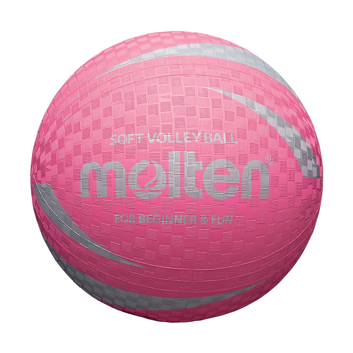 Molten Soft Rubber Volleyball - Pink